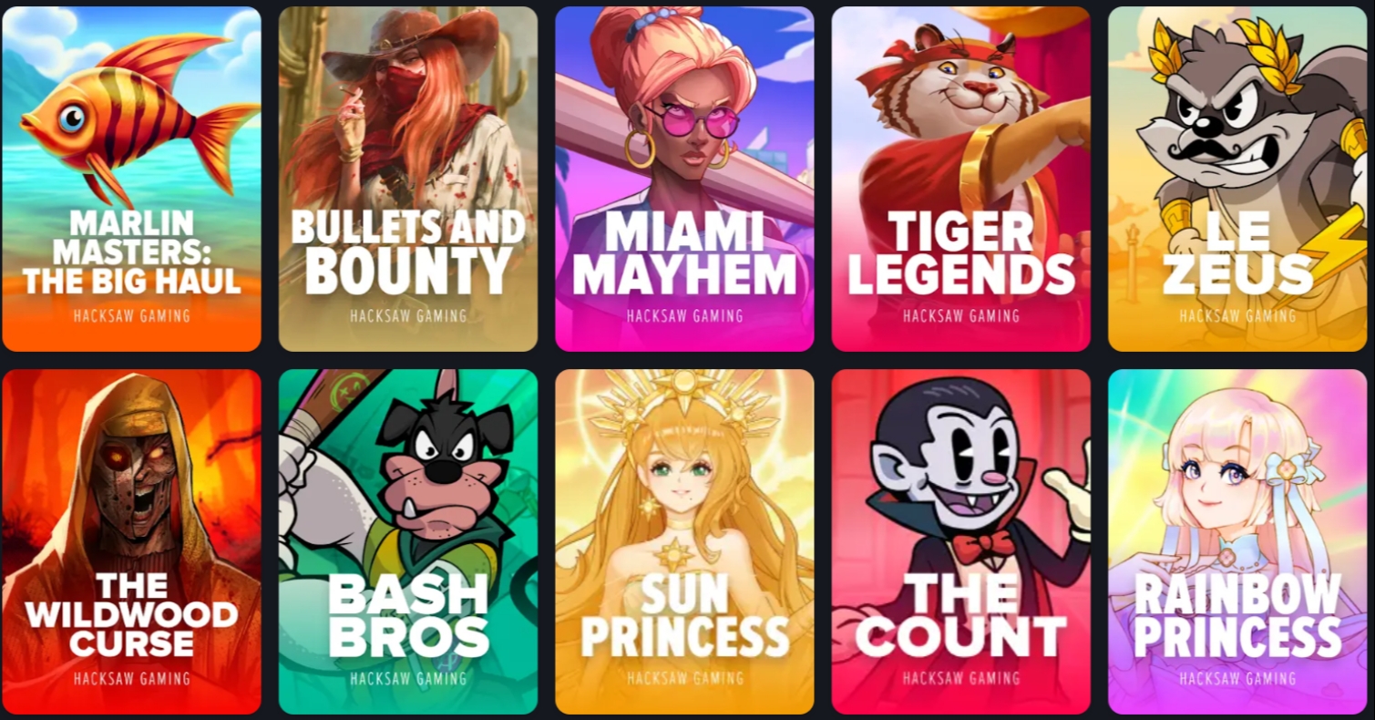 Tigrabit Slots Lobby Image