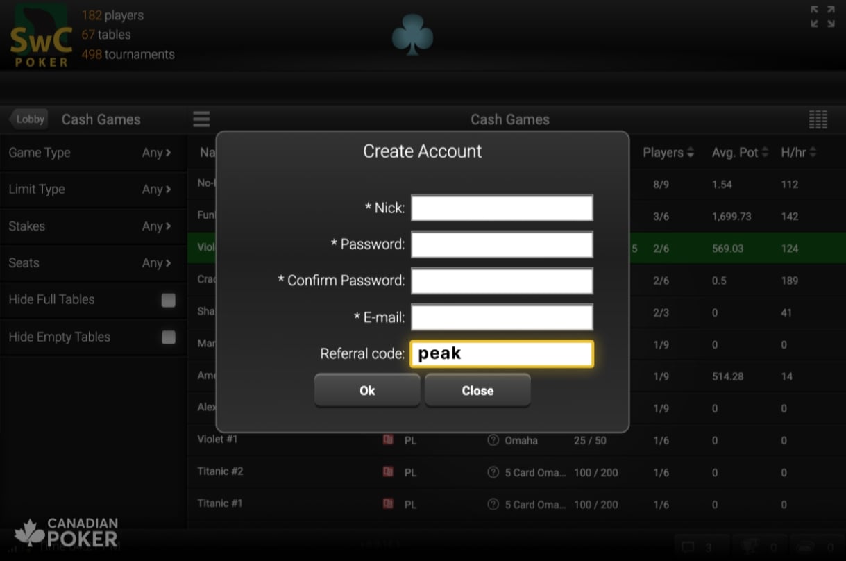 SwC Poker Promo Prompt Peak SwC Poker Promo Prompt Peak
