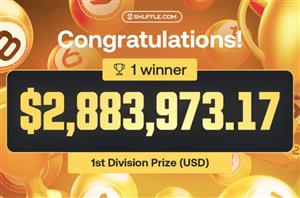 SHFL Lottery Jackpot Win
