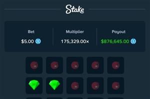 876K Stake Mines Win