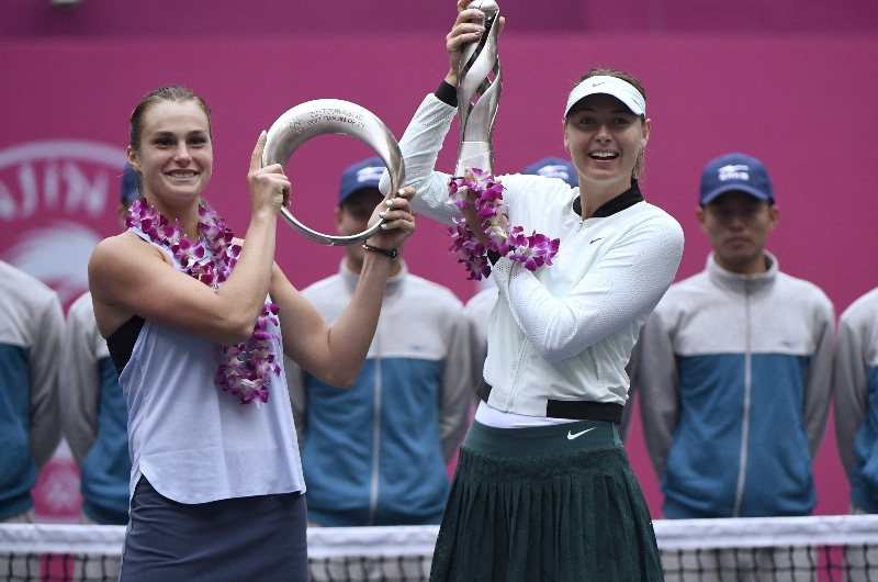 Aryna Sabalenka & Maria Sharapova