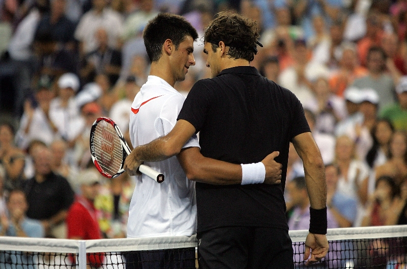 Novak Djokovic & Roger Federer
