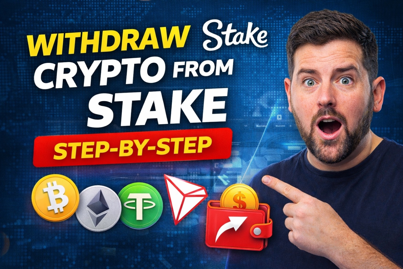 How to Withdraw Crypto From Stake.com