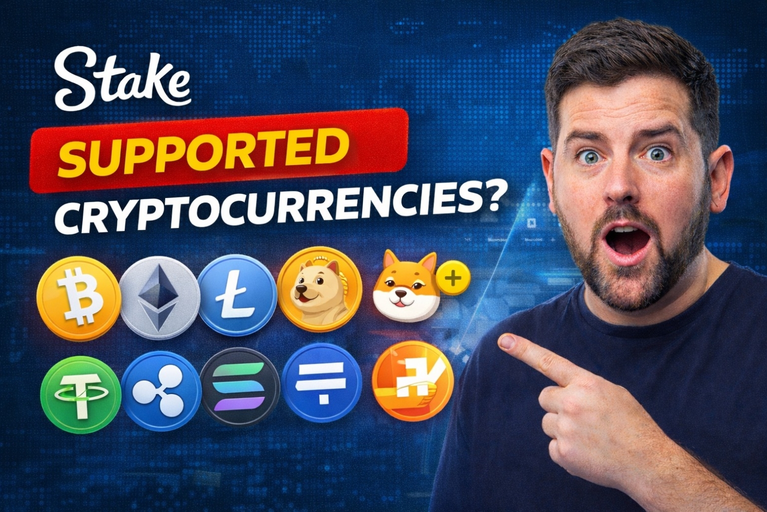 Stake Supported Crypto