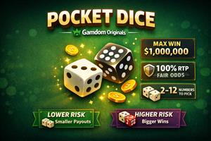 Gamdom Originals Pocket Dice Review