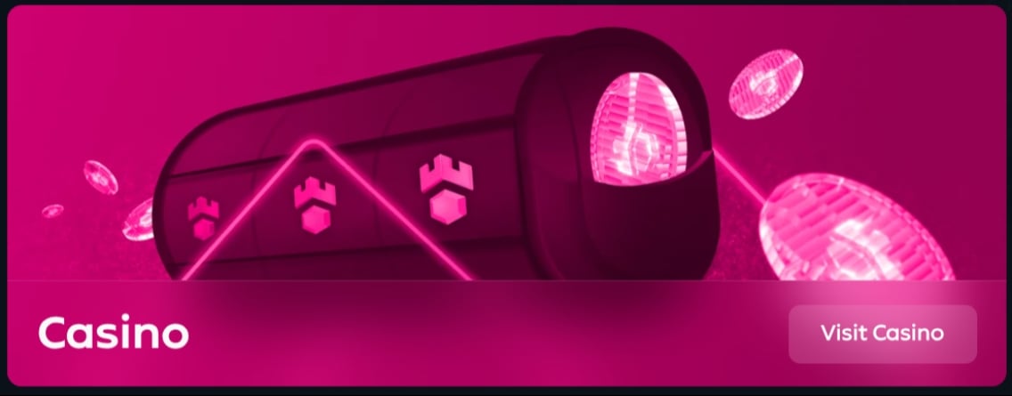 Gamdom Homepage Image