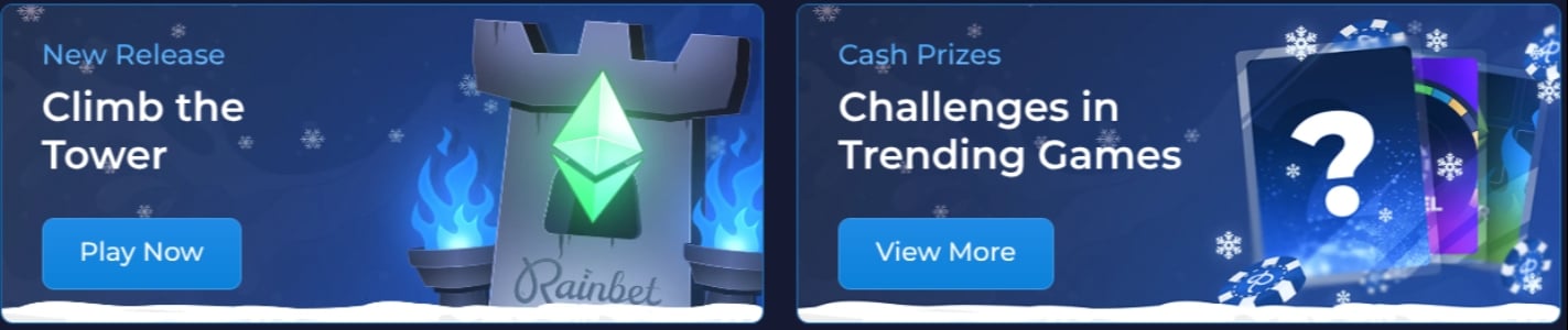Rainbet Homepage Image