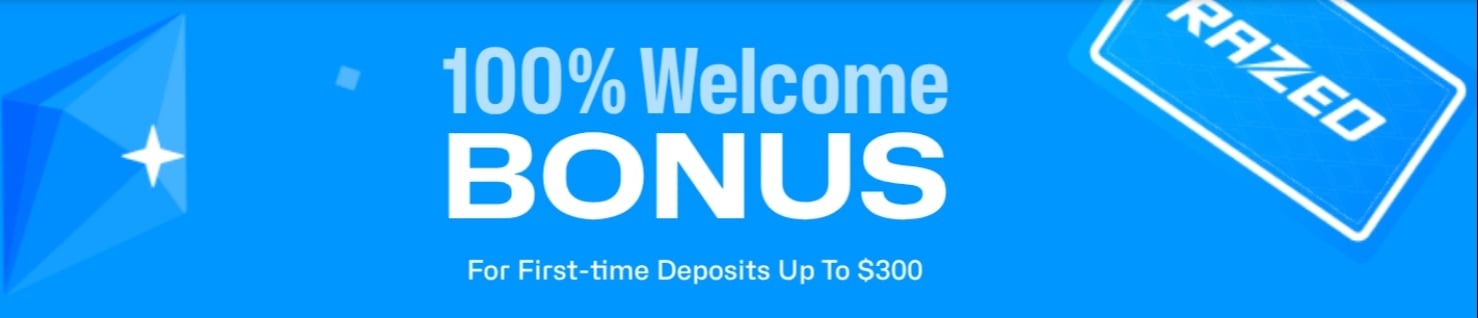 Razed Casino Welcome Offer Image Razed Casino Welcome Offer Image
