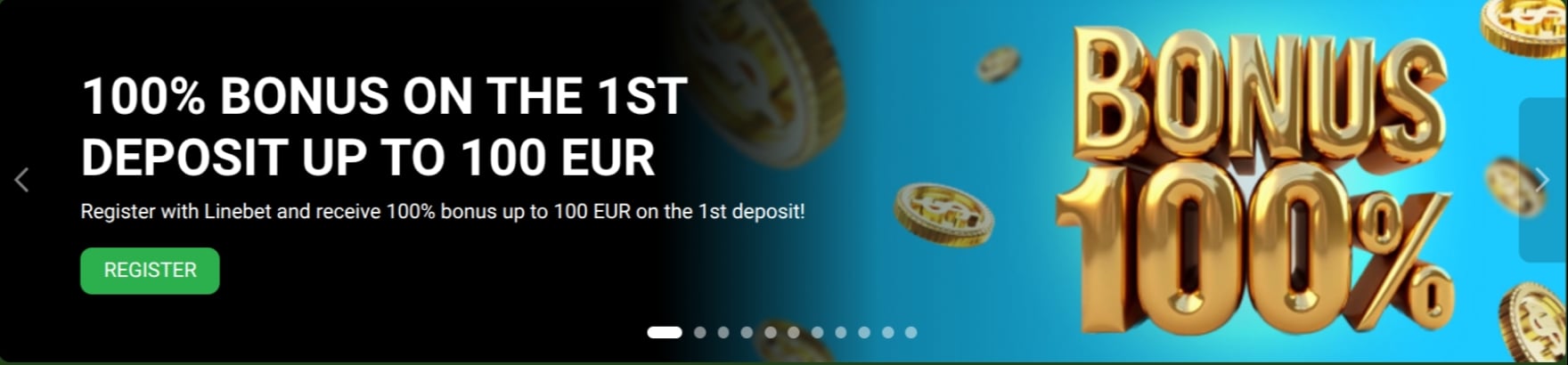 Linebet Homepage Promo Image