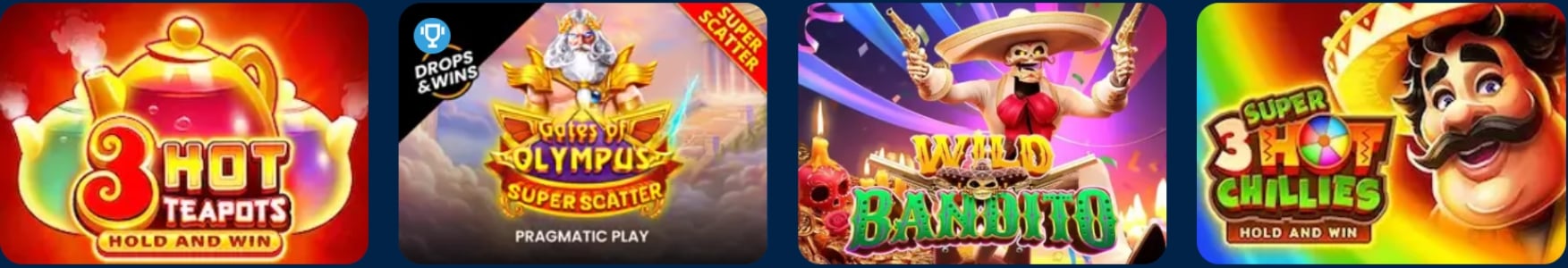 Mostbet Slot Lobby Image 