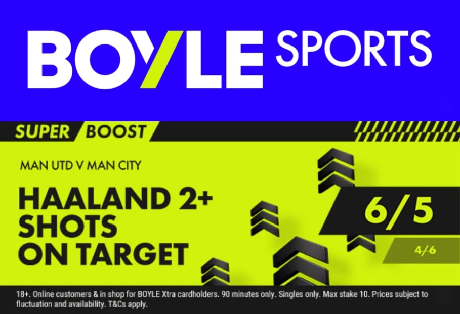 boyle sports manchester derby boost