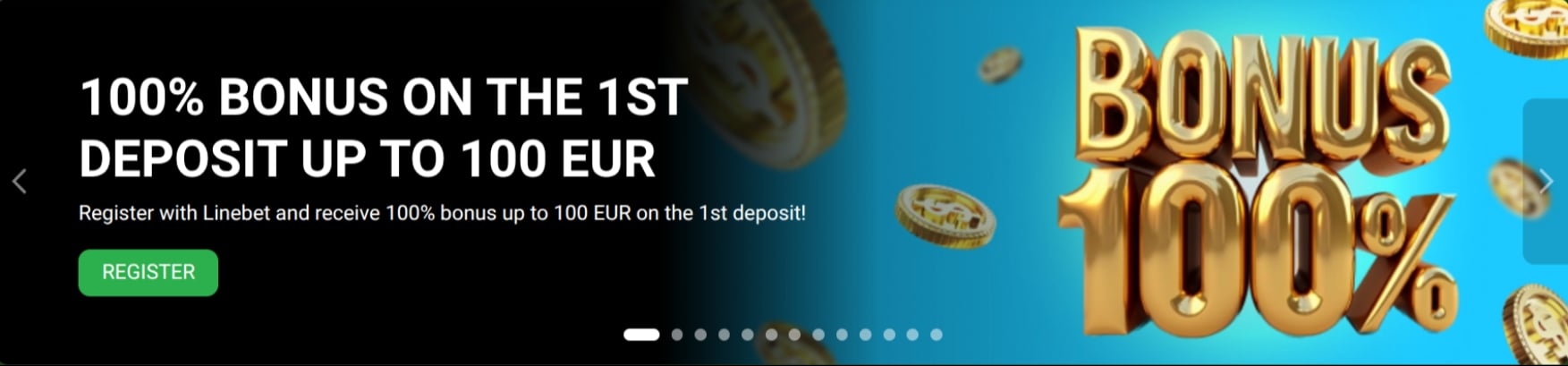 Linebet Homepage Image