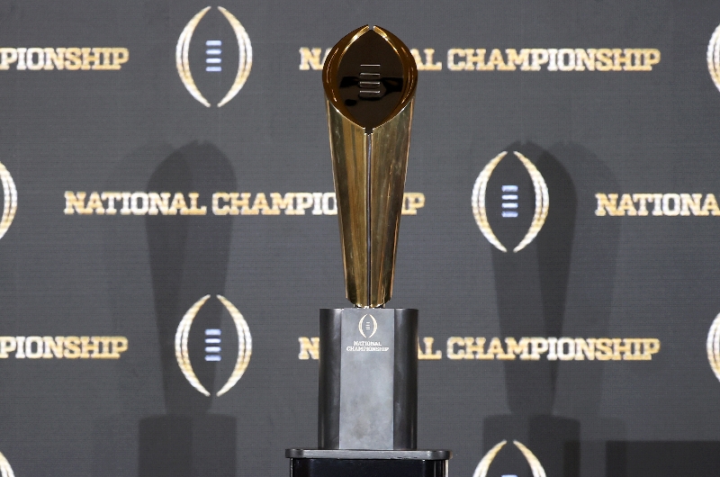 college football national championship trophy