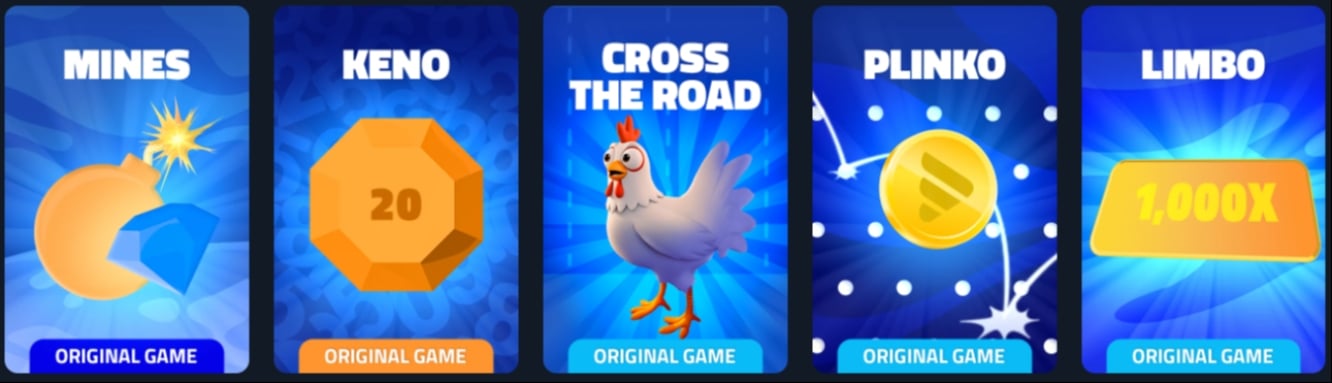 Casinobet Originals Lobby Image Casinobet Originals Lobby Image