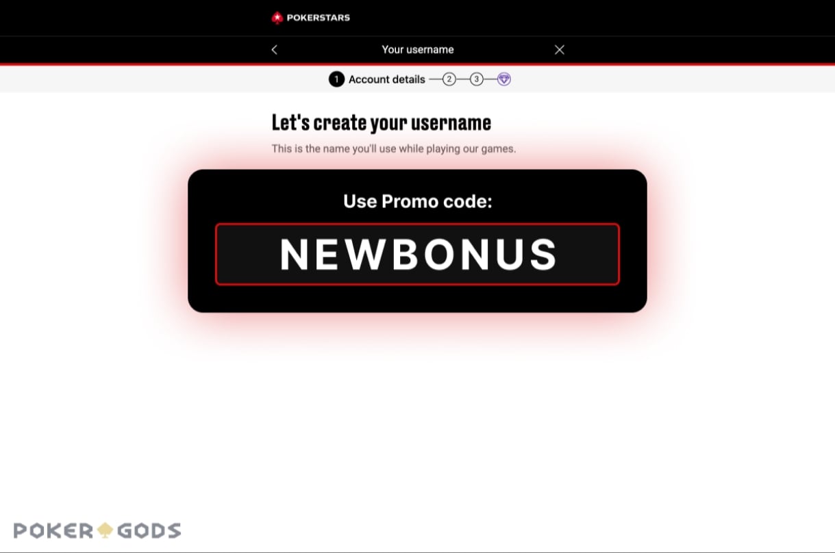PokerStars Reg Prompt PG