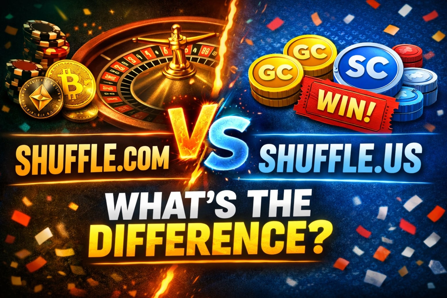 What Is the Difference Between Shuffle.com and Shuffle.us