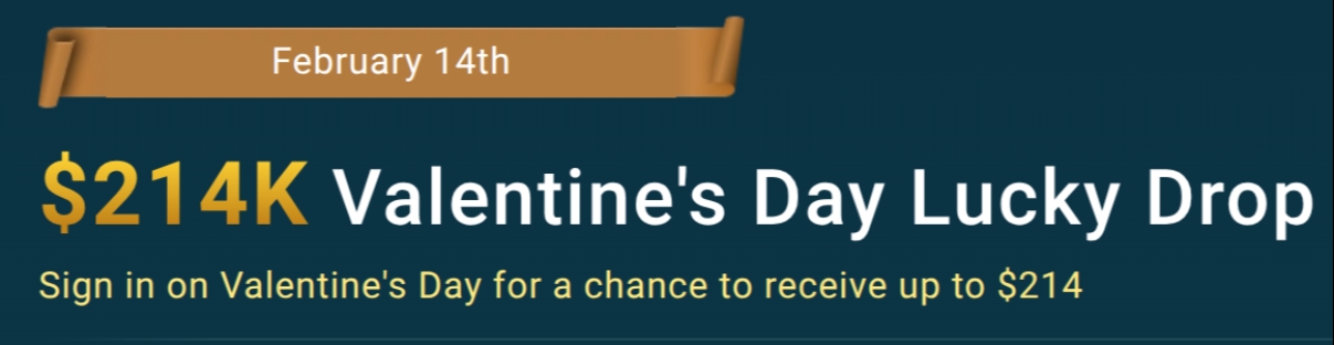 GGPoker Valentines Promo Image