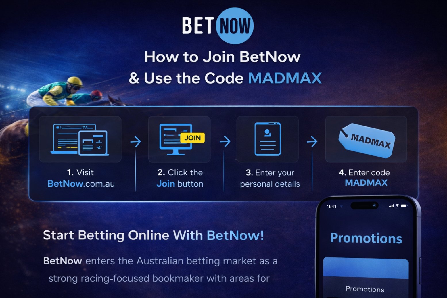 BetNow How to Join BetNow How to Join