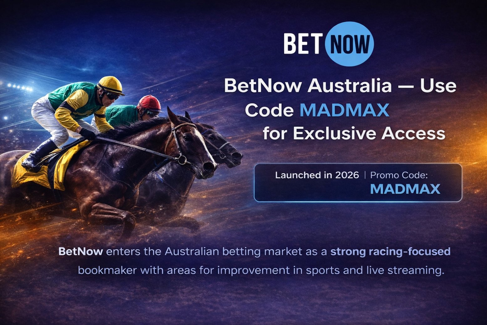 BetNow MADMAX Code BetNow MADMAX Code