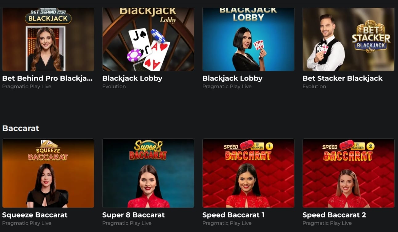 Betrise Live Casino Image