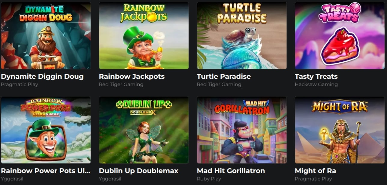 Betrise Slot Lobby Image