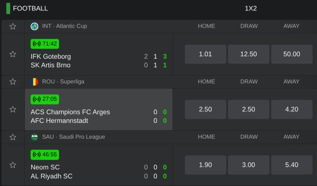 Betrise Sportsbook Image