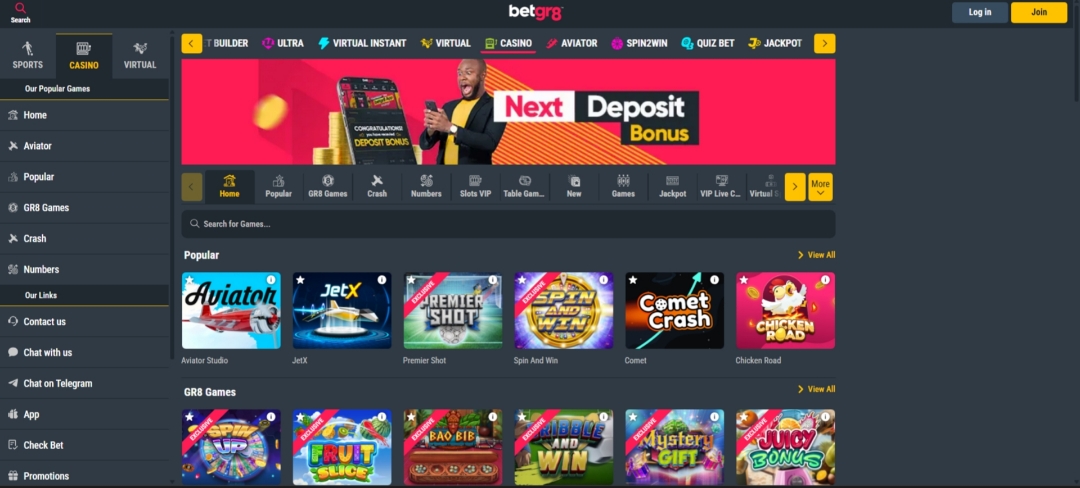 Betgr8 Casino Betgr8 Casino
