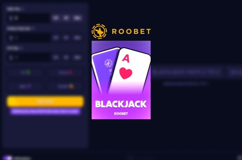 Roobet Games Blackjack