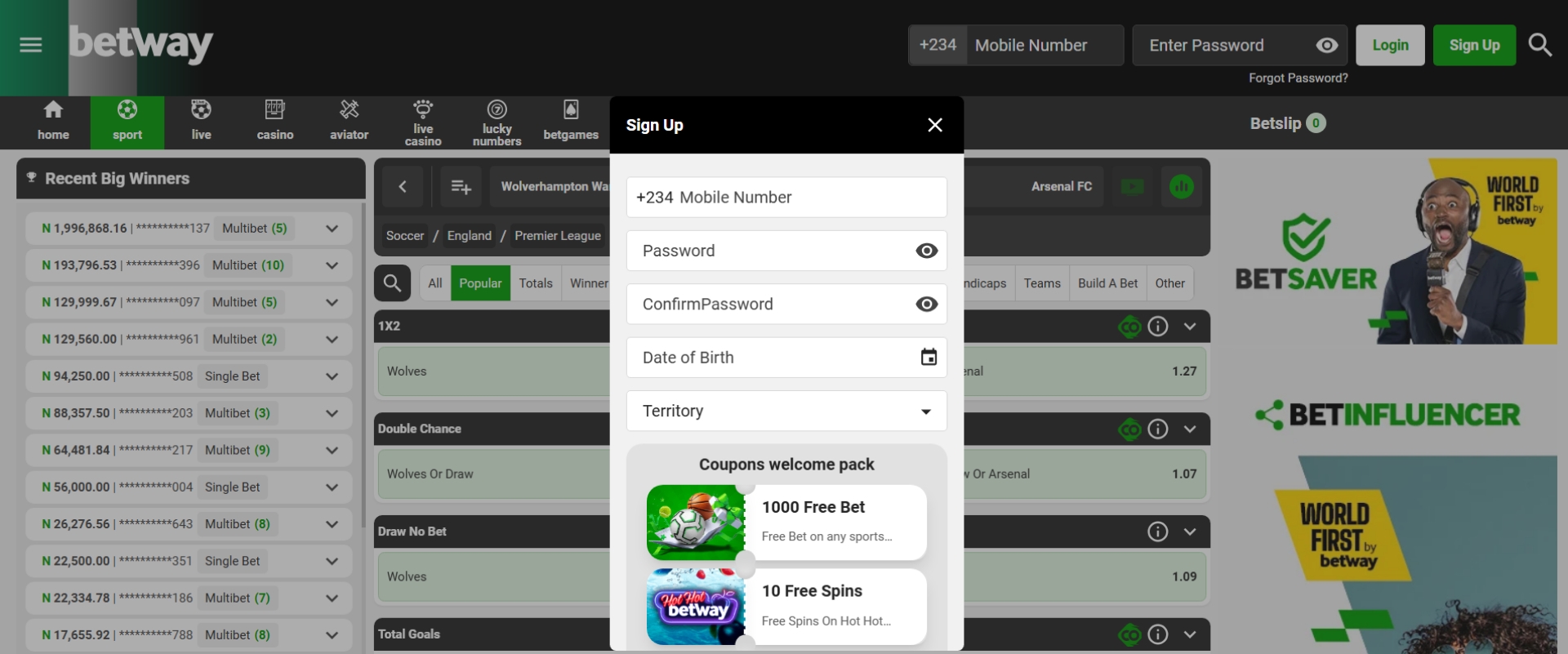 Betway Registration Betway Registration