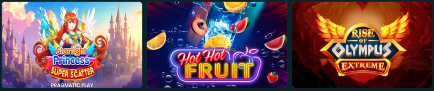 LuckyFish Slot Lobby Image