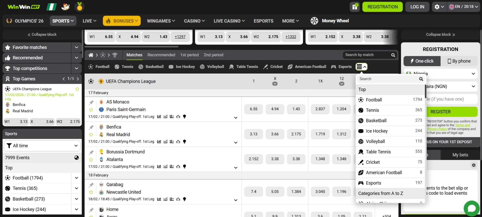 WinWin Sportsbook WinWin Sportsbook