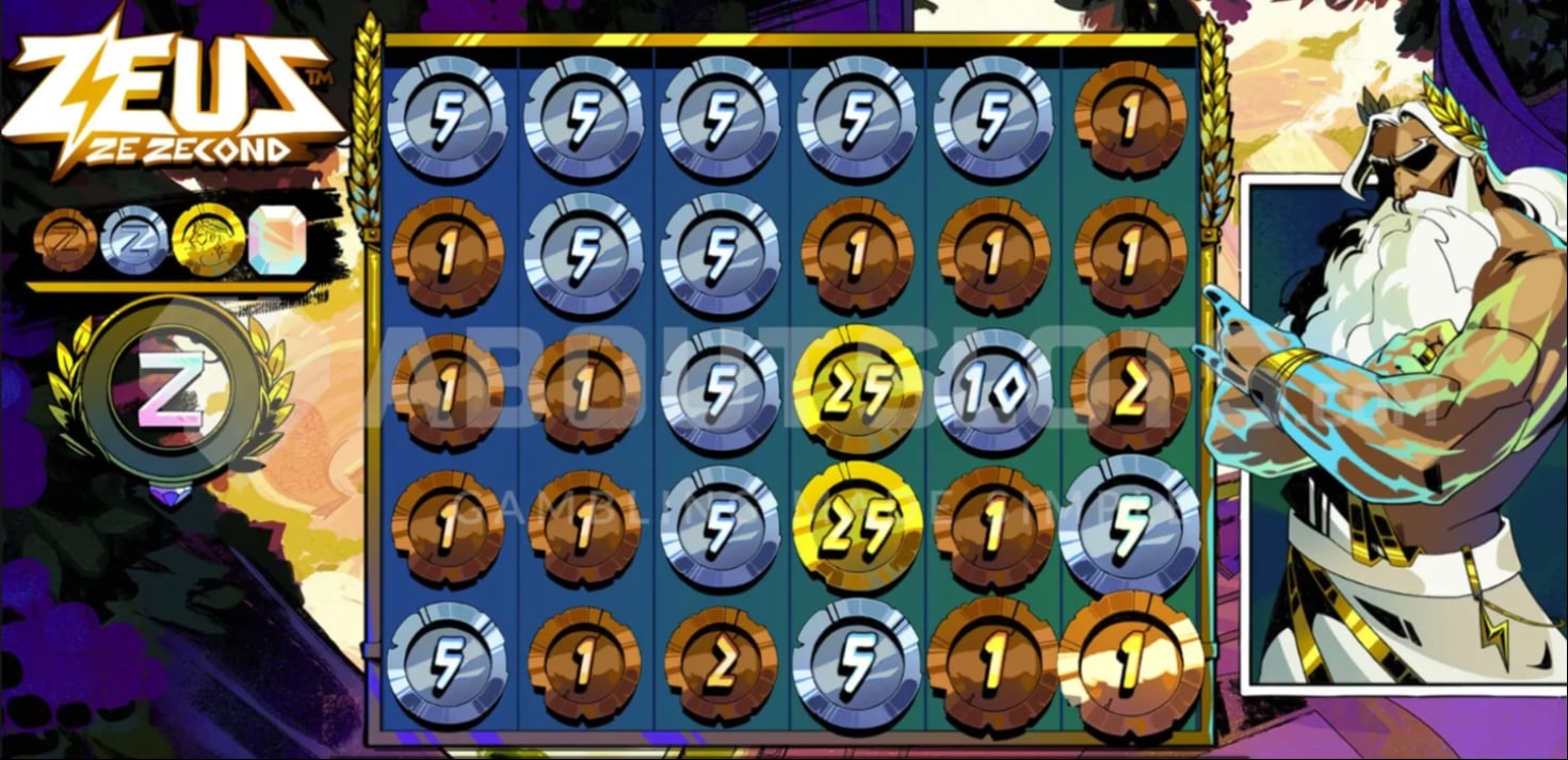 Zeus Ze Second Bonus Game Image Zeus Ze Second Bonus Game Image
