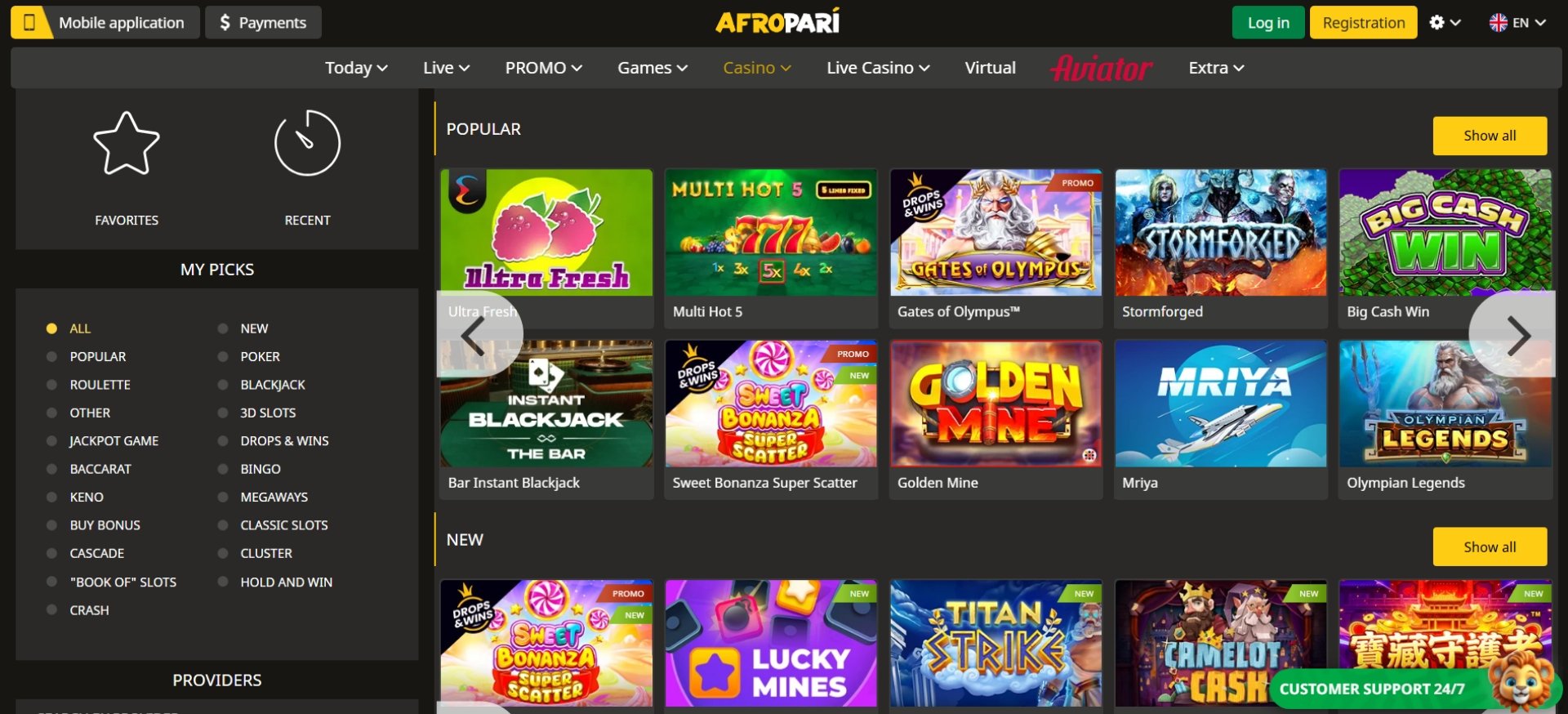 Afropari Casino