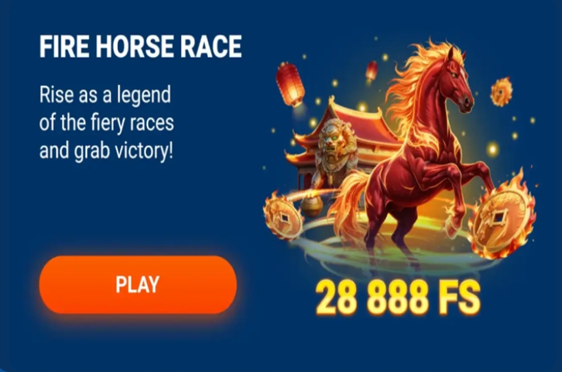 MostBet Fire Horse Race