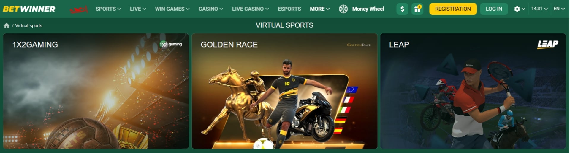 Betwinner Virtuals