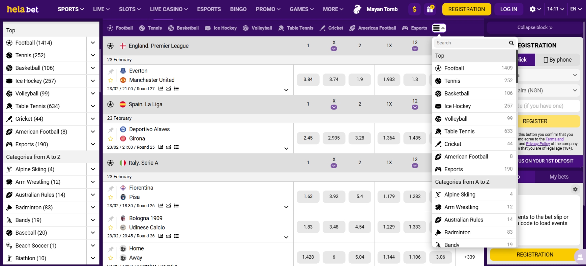 Helabet Sportsbook Helabet Sportsbook