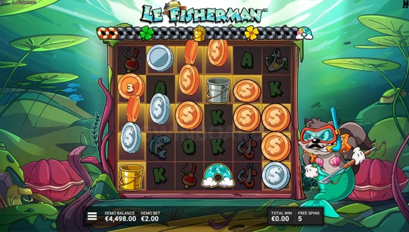 Le Fisherman Bonus Game