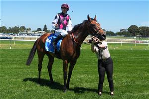 MELBOURNE, AUSTRALIA - FEBRUARY 21: Damian Lane riding Single Choice after winning Race 4, the Stow Storage Autumn Classic during Melbourne Racing at Caulfield Racecourse on February 21, 2026 in Melbourne, Australia. (Photo by Vince Caligiuri/Getty Images)
