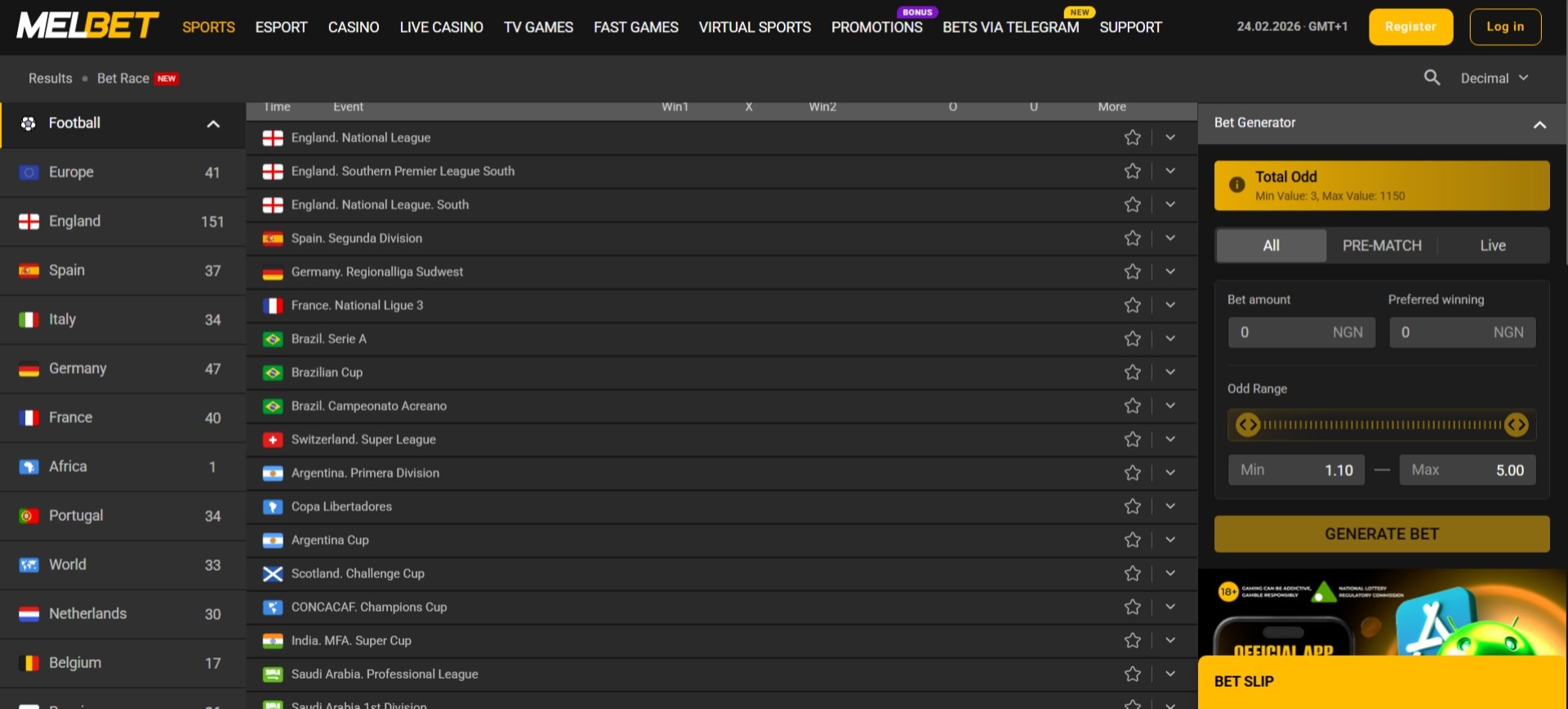 Melbet Football Markets Melbet Football Markets