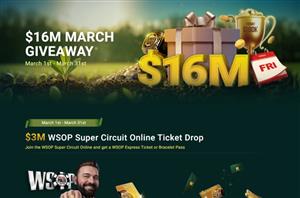GGPoker’s March Giveaway 2026