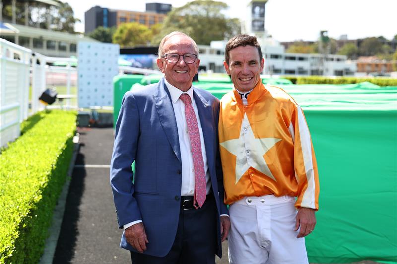 SYDNEY, AUSTRALIA - FEBRUARY 28: Trainer Ron Quinton looks on after Tim Clark riding Bryant win Race 1 Midway during Sydney Racing at Royal Randwick Racecourse on February 28, 2026 in Sydney, Australia. (Photo by Jeremy Ng/Getty Images)