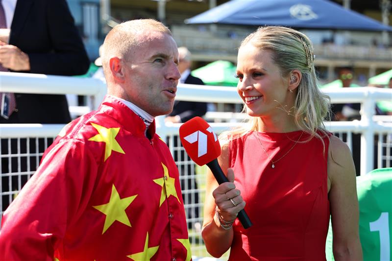 SYDNEY, AUSTRALIA - FEBRUARY 28: Trainer Chris Waller looks on after Tommy Berry rides Campione D'italia to win Race 5, the Skyline Stakes. (Getty)