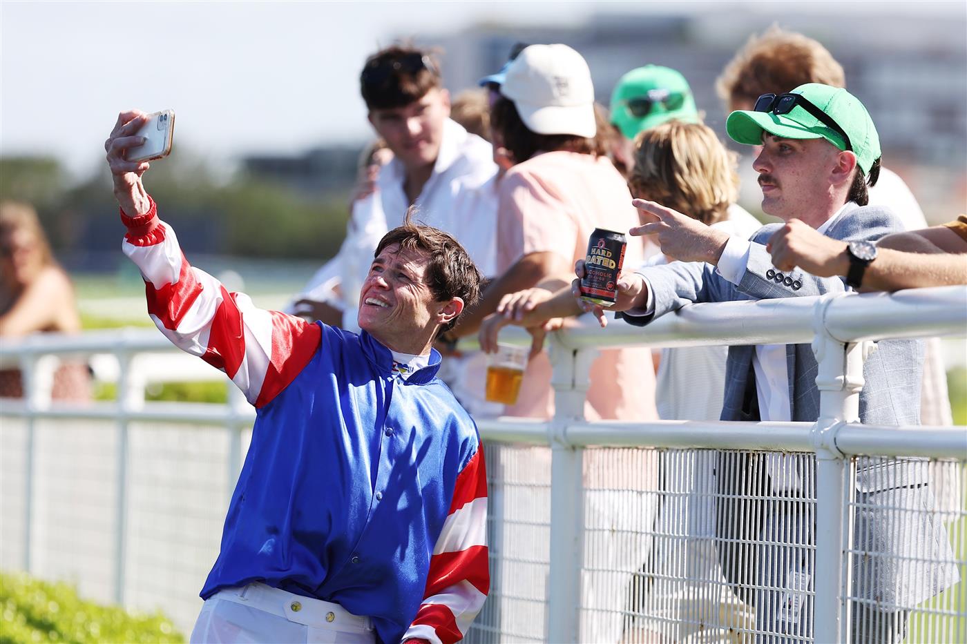 SYDNEY, AUSTRALIA - FEBRUARY 28: Craig Williams riding  Verona Rose win Race 6 Proven Thoroughbreds Guy Walter Stakes during Sydney Racing at Royal Randwick Racecourse on February 28, 2026 in Sydney, Australia. (Photo by Jeremy Ng/Getty Images)