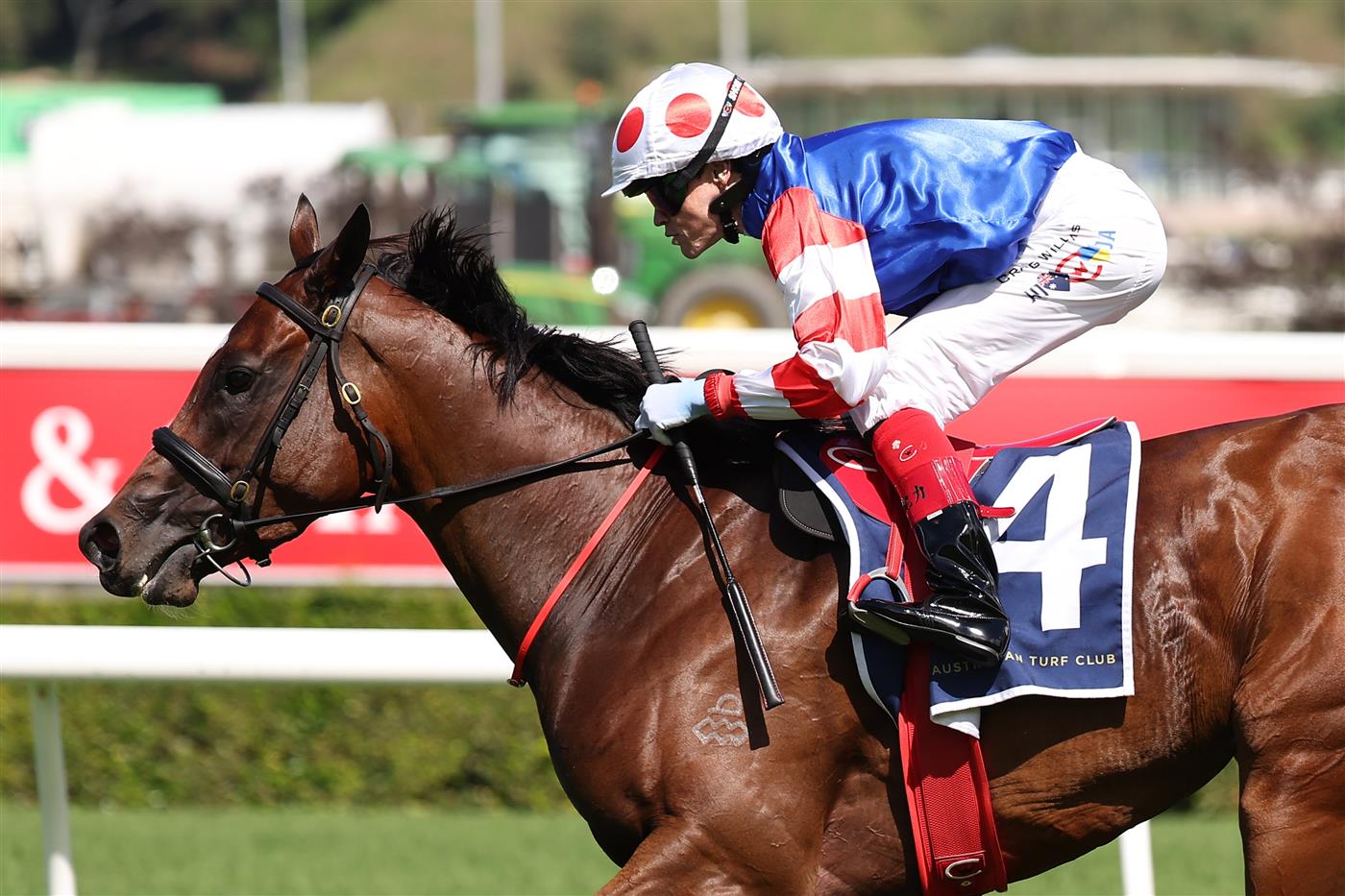 SYDNEY, AUSTRALIA - FEBRUARY 28: Craig Williams riding  Verona Rose win Race 6 Proven Thoroughbreds Guy Walter Stakes during Sydney Racing at Royal Randwick Racecourse on February 28, 2026 in Sydney, Australia. (Photo by Jeremy Ng/Getty Images)