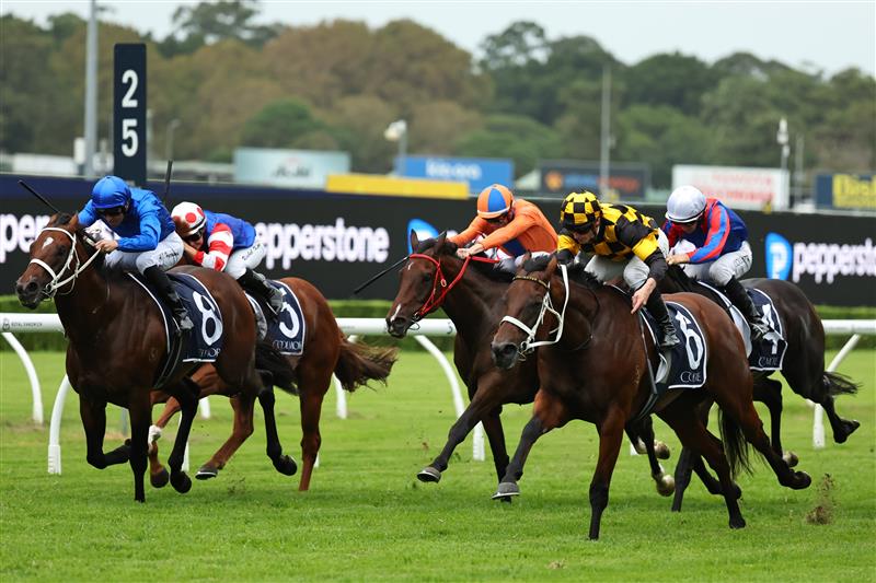 SYDNEY, AUSTRALIA - MARCH 07: James McDonald  riding Joliestar  win Race 9 Super Seth @ Coolmore Canterbury Stakes during Sydney Racing at Royal Randwick Racecourse on March 07, 2026 in Sydney, Australia. (Photo by Jeremy Ng/Getty Images)