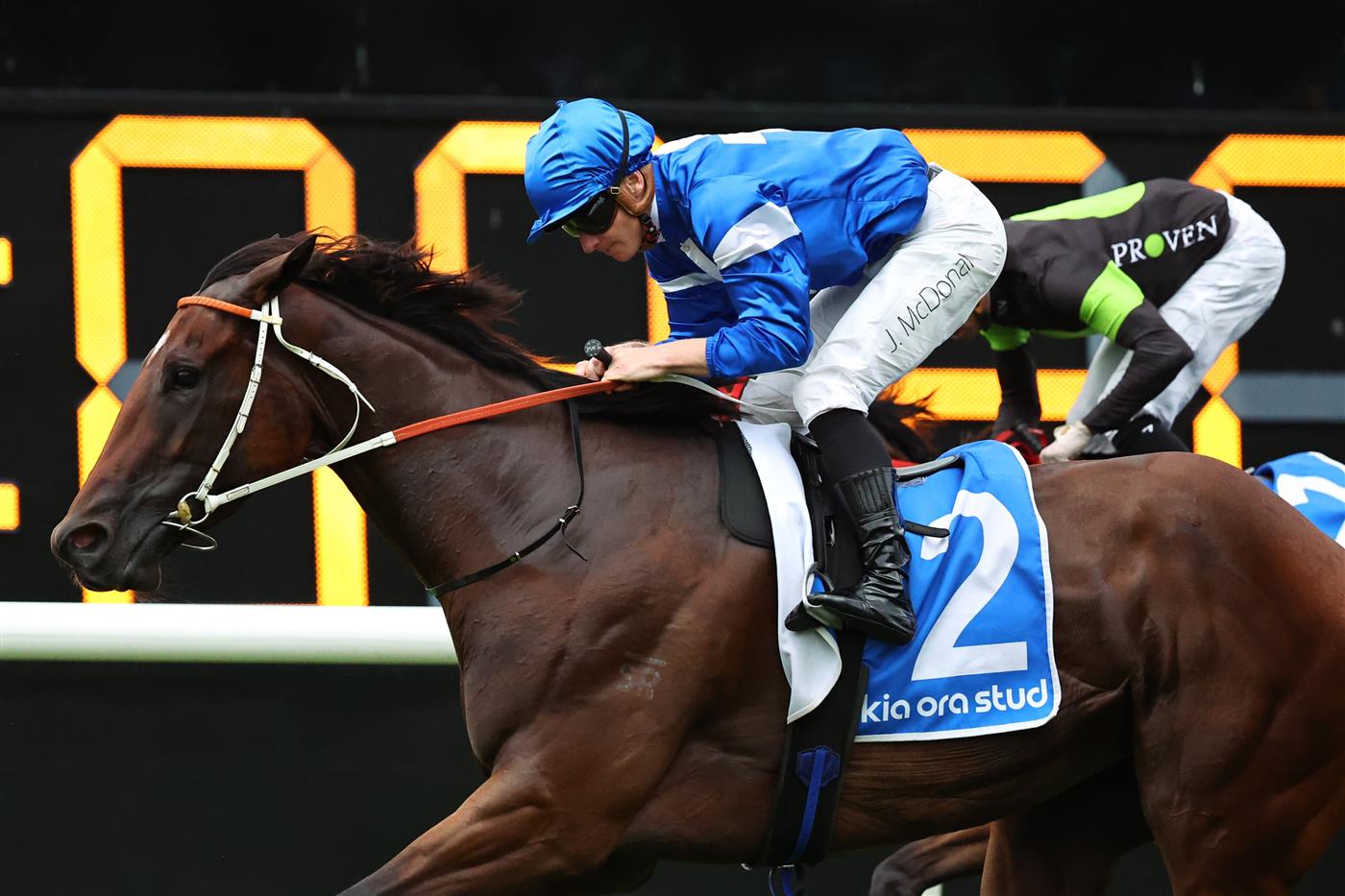 SYDNEY, AUSTRALIA - MARCH 07: James McDonald riding Gangsta Granny win Race 10 Kia Ora Wenona Girl Quality during Sydney Racing at Royal Randwick Racecourse on March 07, 2026 in Sydney, Australia. (Photo by Jeremy Ng/Getty Images)
