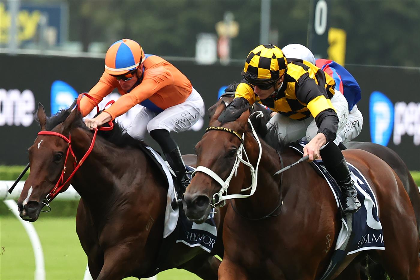 SYDNEY, AUSTRALIA - MARCH 07: James McDonald  riding Joliestar  win Race 9 Super Seth @ Coolmore Canterbury Stakes during Sydney Racing at Royal Randwick Racecourse on March 07, 2026 in Sydney, Australia. (Photo by Jeremy Ng/Getty Images)