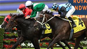 SYDNEY, AUSTRALIA - MARCH 07: James McDonald  riding Generosity  win Race 7 Schweppes Challenge Stakes during Sydney Racing at Royal Randwick Racecourse on March 07, 2026 in Sydney, Australia. (Photo by Jeremy Ng/Getty Images)