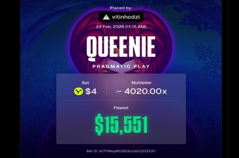 Big Win on Queenie at Goated Big Win on Queenie at Goated