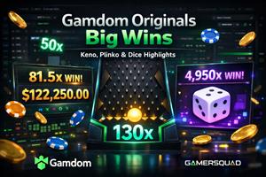 Gamdom Originals wins